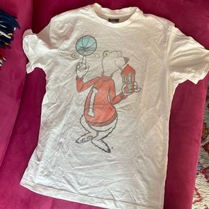 American Eagle Tailgate ICEE graphic tee. Retro/vintage style faded design